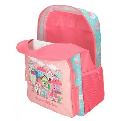 Mochila Escolar 40cm Roll Road My little Town