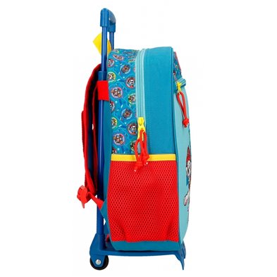 Mochila Patrulla Canina Always Heroic 33cm con carro