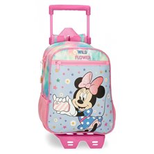 Mochila Minnie Wild Flower 28cm con carro
