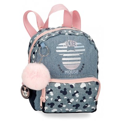 Mochila Guardería Mickey Denim