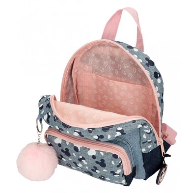 Mochila Guardería Mickey Denim