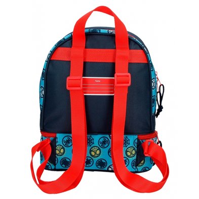 Mochila Spidey Team 28cm con portamerienda
