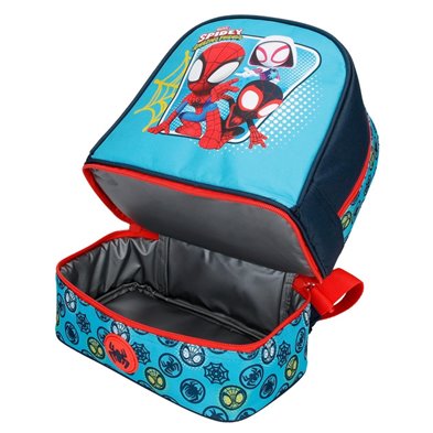 Mochila Spidey Team 28cm con portamerienda