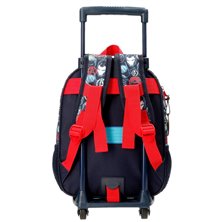 Mochila Preescolar Avengers Team 28cm con carro