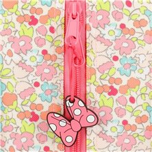 Mochila Minnie Florals 28cm con portamerienda