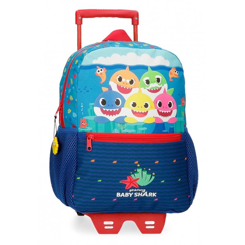 Mochila Happy Family 32cm con Carro