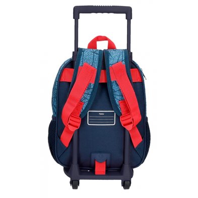 Mochila Spiderman Denim 28cm con carro