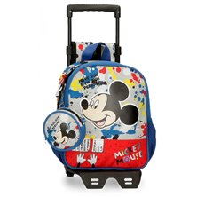 Mochila guardería Mickey Colour Mayhem con carro