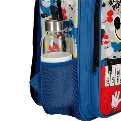 Mochila guardería Mickey Colour Mayhem con carro