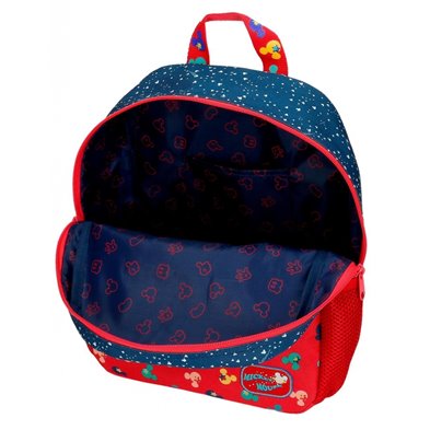 Mochila 32cm Mickey on The Moon con carro