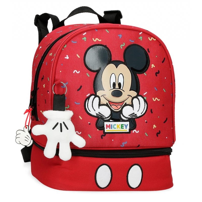 Mochila It´s a Mickey Thing 28cm con portamerienda