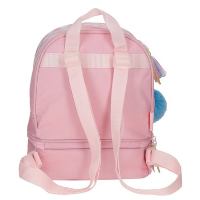 Mochila Hello Kitty Wink 28cm con portamerienda