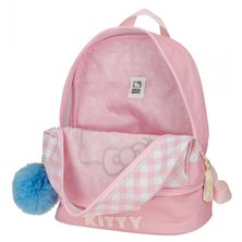 Mochila Hello Kitty Wink 28cm con portamerienda