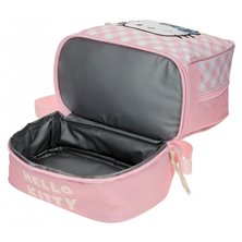 Mochila Hello Kitty Wink 28cm con portamerienda