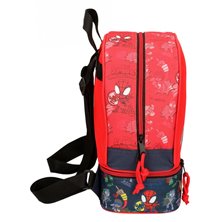 Mochila Go Spidey 28cm con portamerienda