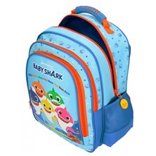Mochila Escolar Baby Shark Doble Compartimento