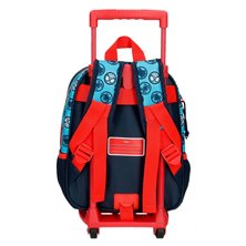 Mochila Spidey Team Up 28cm con carro
