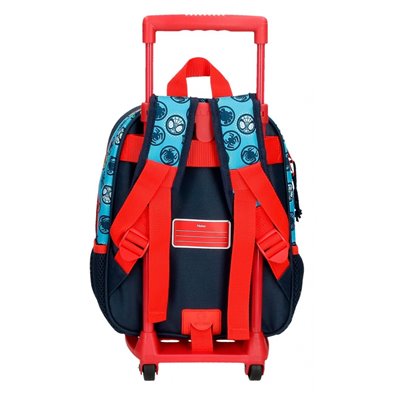 Mochila Spidey Team Up 28cm con carro
