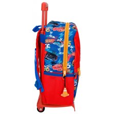Mochila Cars Rusteze Lightyear 32cm con carro