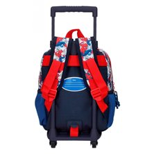 Mochila 28cm Spiderman Hero con carro