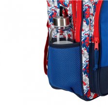 Mochila 28cm Spiderman Hero con carro