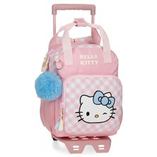 Mochila Hello Kitty Wink 28cm con carro