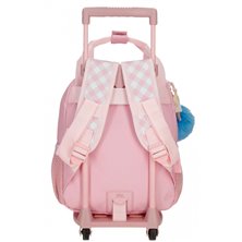 Mochila Hello Kitty Wink 28cm con carro