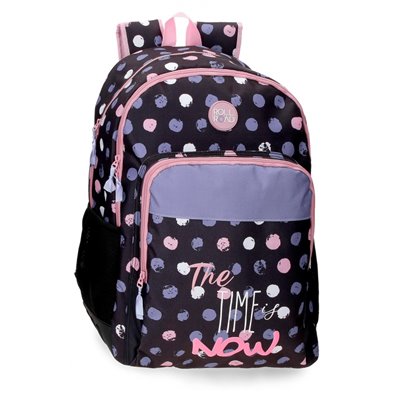Mochila Escolar Roll Road The time is now Dos Compartimentos