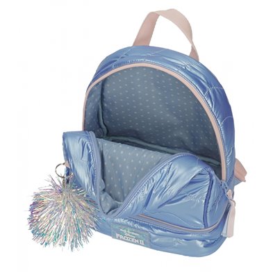 Mochila Frozen Seek Courage 28cm con portamerienda