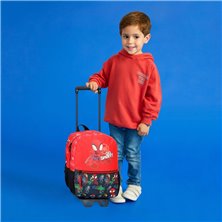 Mochila Go Spidey 32cm con carro