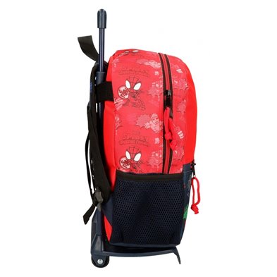 Mochila Go Spidey 32cm con carro