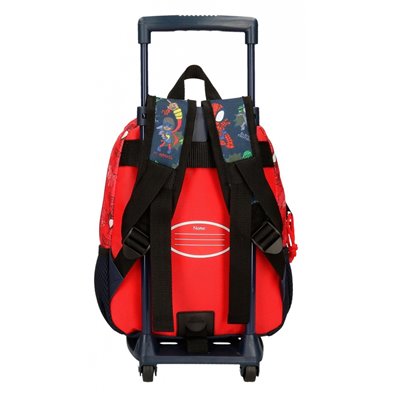 Mochila Go Spidey 28cm con carro