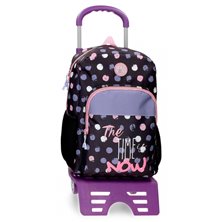 Mochila Escolar con Carro Roll Road The time is now