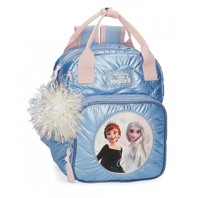 Mochila Frozen Seek Courage Preescolar 28cm adaptable