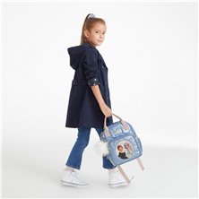 Mochila Frozen Seek Courage Preescolar 28cm adaptable