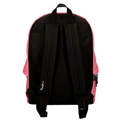 Mochila Pepe Jeans Aris + Estuche Fucsia Claro