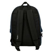 Mochila Pepe Jeans Aris + Estuche Azul Marino