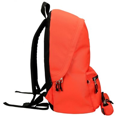 Mochila Pepe Jeans Aris + Estuche Naranja