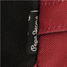 Mochila Pepe Jeans Aris Evergreen + Estuche Rojo Oscuro