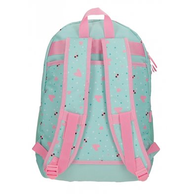 Mochila Escolar Movom Flower Pot Dos Compartimentos