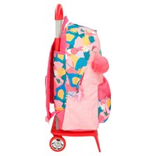 Mochila 44cm Roll Road Precious Flower con carro