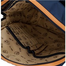 Mochila Porta Tablet El Potro Chic Marino