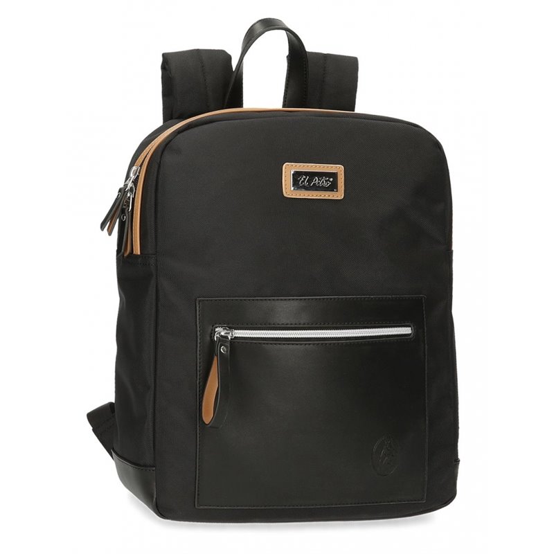 Mochila Porta Tablet El Potro Chic Negra