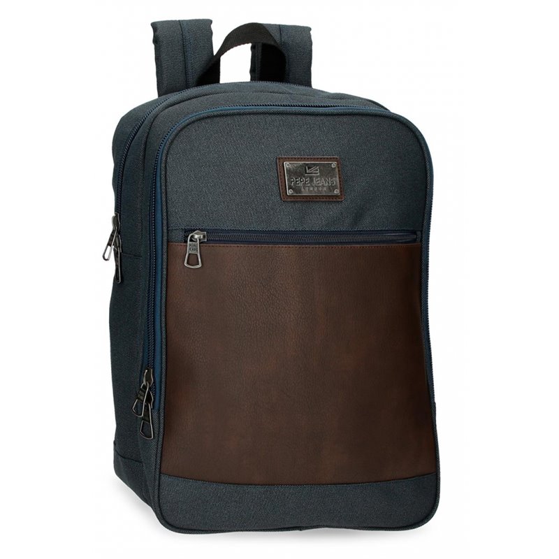 Mochila Portaordenador 40cm Pepe Jeans Scratch Denim