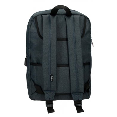 Mochila Portaordenador 40cm Pepe Jeans Scratch Denim