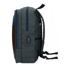 Mochila Portaordenador 40cm Pepe Jeans Scratch Denim