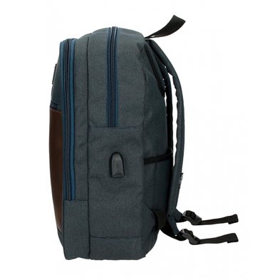 Mochila Portaordenador 40cm Pepe Jeans Scratch Denim