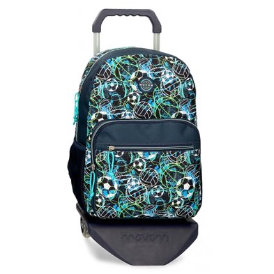 Mochila 42cm Movom Balls con carro