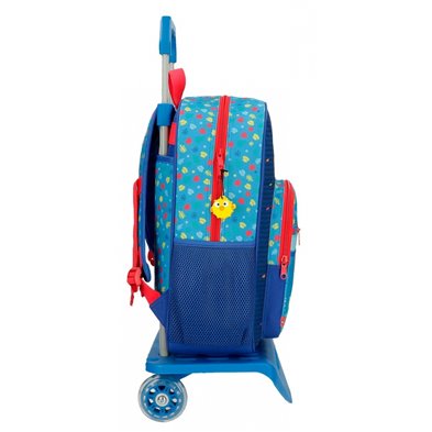 Mochila Happy Family 38cm con Carro