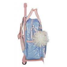 Mochila Frozen Seek Courage Preescolar 28cm con carro